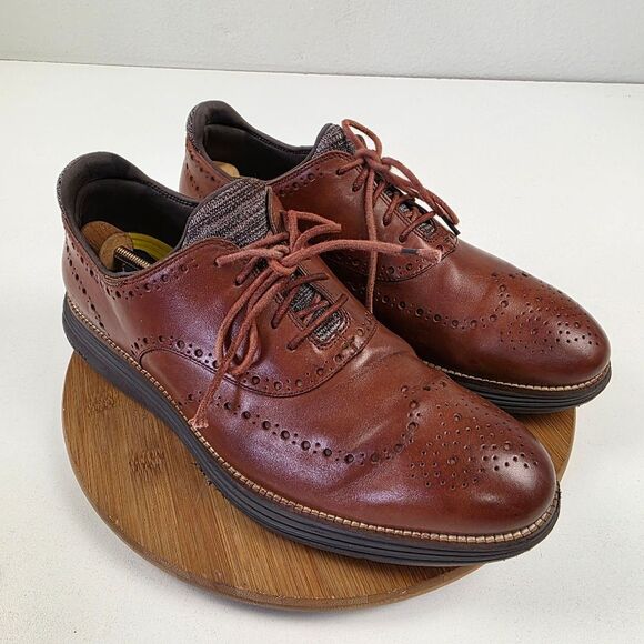 Man\'s Shoes Cole Haan‎ Original Grand 360 Ultra Wingtip Oxford Lace Up Size 13 main image 4